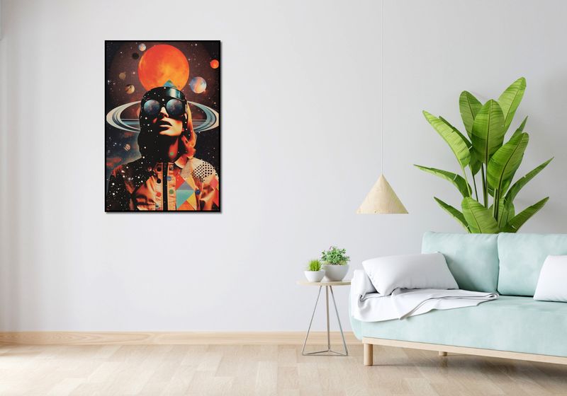 Plakat 68x101cm Kosmiczne Wizje zdjęcie 4