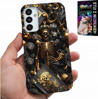 ETUI DO SAMSUNG GALAXY M13 4G - KRÓL POKER KOŚCI AS WZORY DLA MEN +SZKŁO