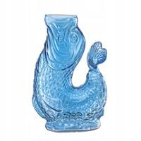 Karafka na wodę 1 L 15,5 x 10 x 23 cm niebieska CILIO ryba