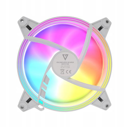 Wentylator MODECOM Volcano Apex 140 ARGB White 140mm na Arena.pl