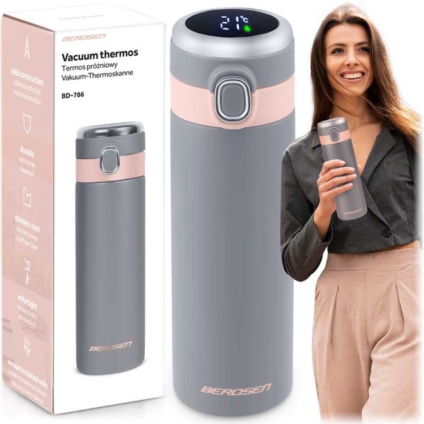 Termos próżniowy 450 ml BD-786 szary zdjęcie 14