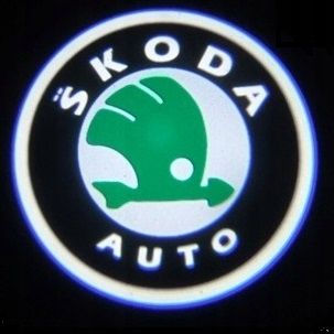 LED LOGO PROJEKTOR HD 3D DRZWI SKODA OCTAVIA I II na Arena.pl