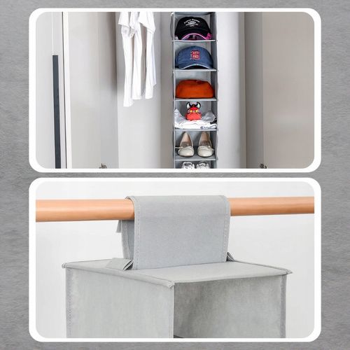 ORGANIZER WISZĄCY DO SZAFY WIESZAK 10 PÓŁEK REGAŁ na Arena.pl