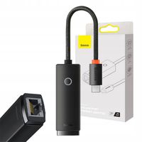 Baseus Uniwersalny Adapter Sieciowy Przejściówka USB-C Do Rj45 1000 MBPS