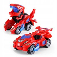 AUTO ROBOT DINOZAUR TRANSFORMUJĄCE AUTKO BOT 2w1