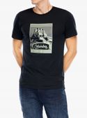 Koszulka bawełniana Columbia CSC Seasonal Logo Tee - black/arid trails M