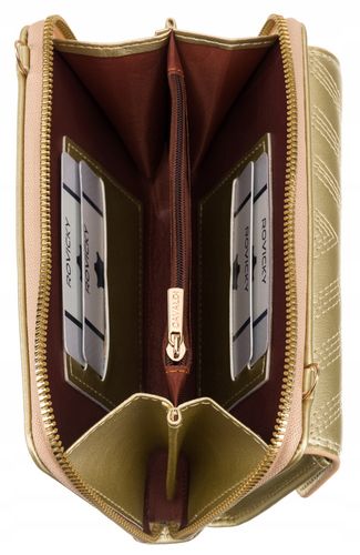 mini torebka-portfel 2w1 na doczepianym pasku - 4u cavaldi na Arena.pl