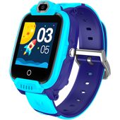 canyon smartwatch dla dzieci jondy kw-44 4g kamera gps muzyka niebieski