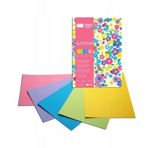 blok deco summer a4/20k, 170g, 5 kol. 0682 na Arena.pl