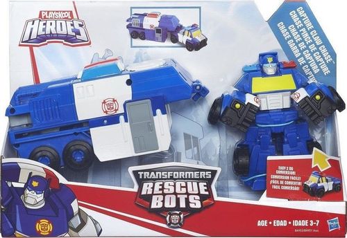 Hasbro Transformers RescueBots Niebieski+naczepa B4953 na Arena.pl