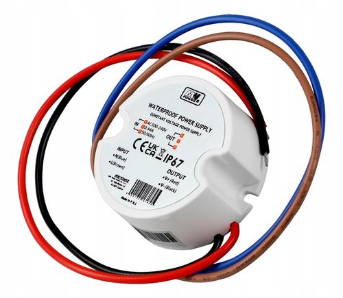 Zasilacz LED 12V 30W 2.5A Do Puszki Tranformator Dopuszkowy Do Taśm Taśmy na Arena.pl