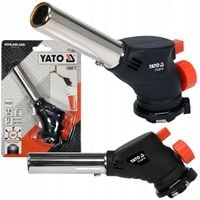 YATO PALNIK GAZOWY DO LUTOWANIA ZGRZEWANIA OPALANIA Z PIEZO 360 STOPNI