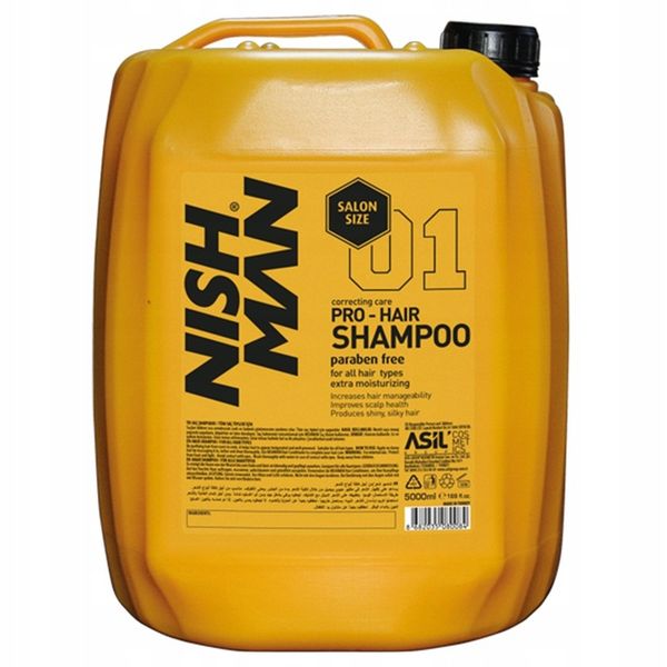 NISHMAN KERATIN COMPLEX SZAMPON UZUPEŁNIENIE 5L zdjęcie 1