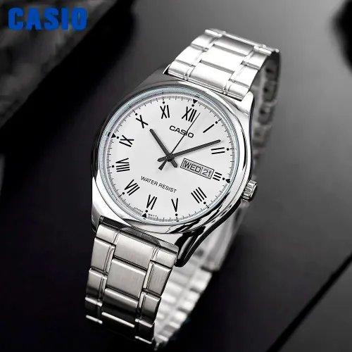 ZEGAREK MĘSKI CASIO MTP-V006D-7B (zd210j) + BOX na Arena.pl