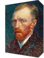 Obraz 20x30cm Self-Portrait, Van Gogh Vintage do Salonu