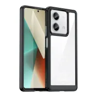 etui outer space case z żelową ramką do xiaomi redmi note 13 pro+