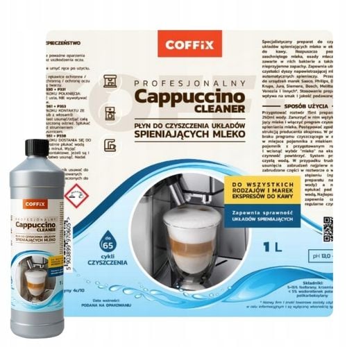 Duży płyn do czyszczenia systemu mleka do EKSPRESU usuwanie osadu na Arena.pl