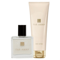 Avon Far Away Zestaw [Perfumy 30ml + Balsam]