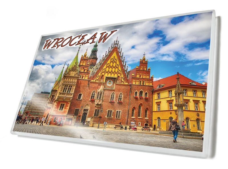 Wrocław Ratusz - magnes szklany zdjęcie 2