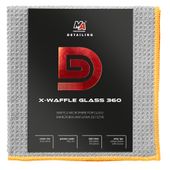 detailer mikrofibra do szyb x-waffle 360gsm - bis 20-d33