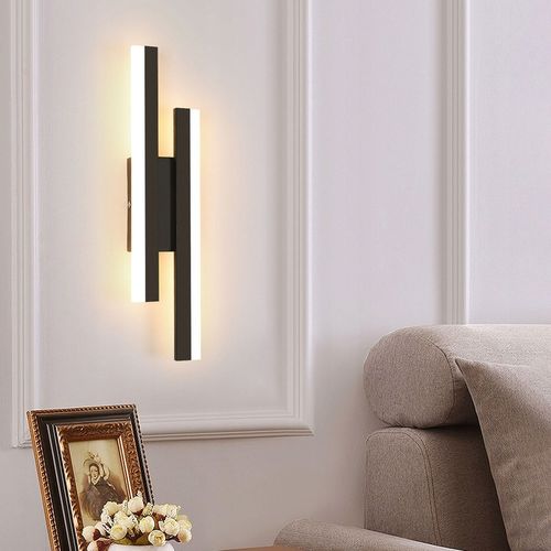 LAMPA LINIOWA SCIENNA LED KINKIET CZARNA ŚCIEMNIALNA NOWOCZESNA DO na Arena.pl