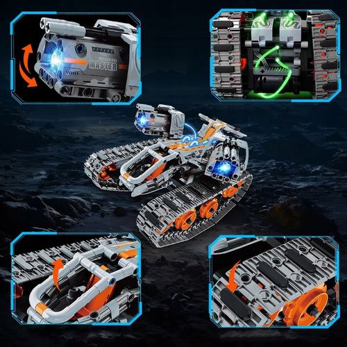 KLOCKI KONSTRUKCYJNE ROBOT PROGRAMOWALNY KONSTRUKCYJNY APP I PILOT 724EL na Arena.pl