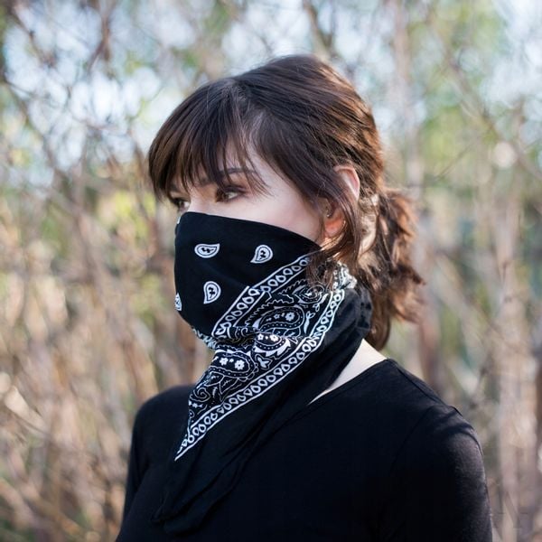 Bandana Classic rebel oliwkowy zdjęcie 6