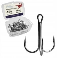 30 x Super Mocne Kotwice kotwiczki r 1/0 B. Nickel