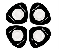 Podkładka zestaw 4x mata 2,6mm pod talerz 44x36 cm