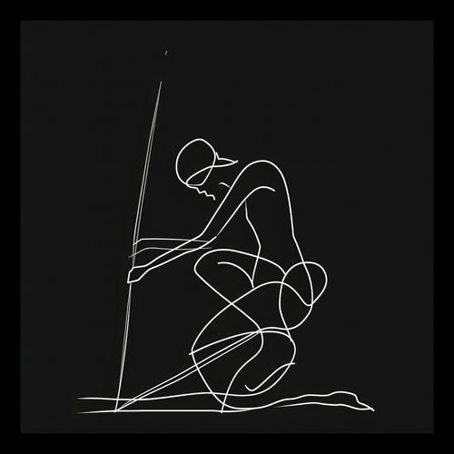 Plakat 20x20cm Linia na Arena.pl