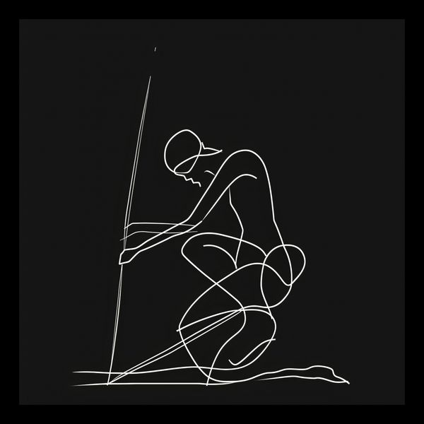 Plakat 20x20cm Linia zdjęcie 2