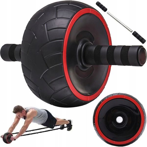 KÓŁKO ROLLER DO ĆWICZEŃ MIĘŚNI BRZUCHA AB WHEEL zdjęcie 1