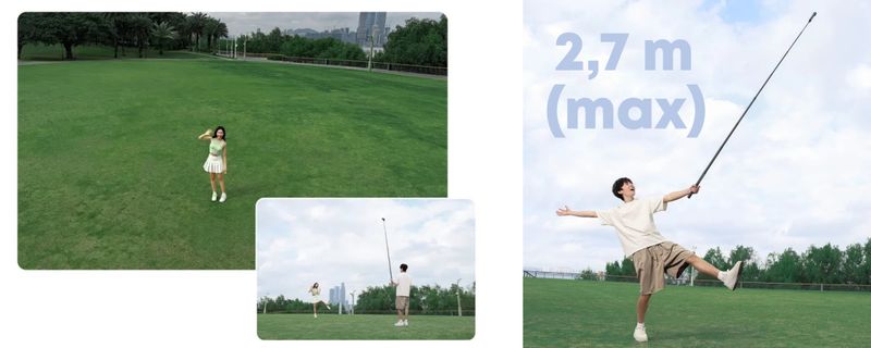 Selfie stick Ulanzi VL02 - 270 cm zdjęcie 6