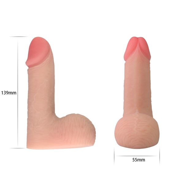5.5"" Skinlike Limpy Cock zdjęcie 4