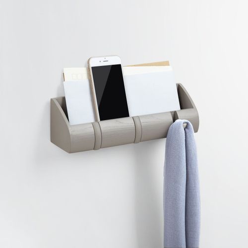 Wieszak Cubby Wall Mini Organizer szary na Arena.pl