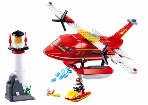 KLOCKI SLUBAN FIRE Straż pożarna Samolot strażacki 348 - B0629 na Arena.pl