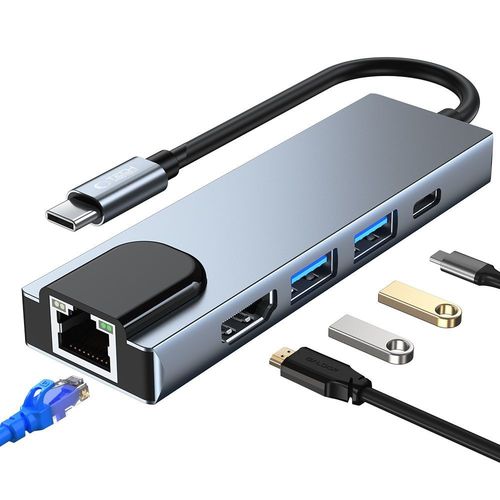 tech-protect v3-hub adapter 5in1 grey na Arena.pl