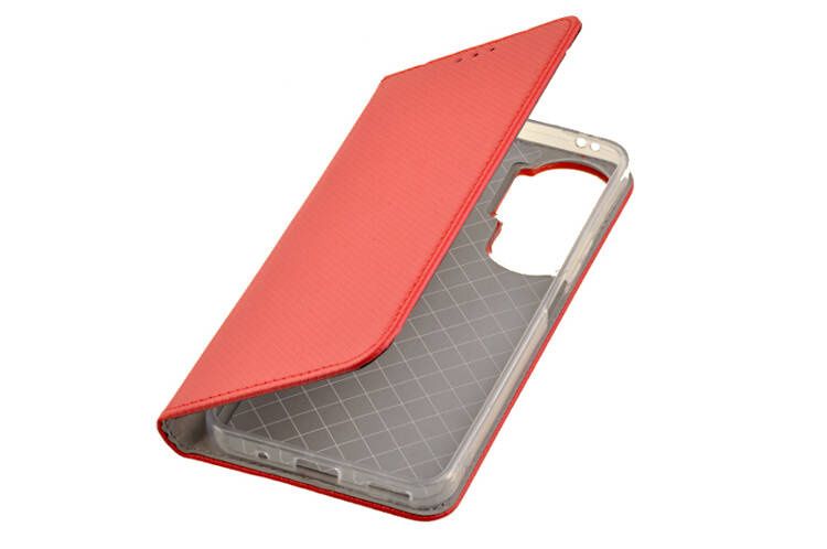 Etui Smart do Honor 90 Lite czerwony zdjęcie 1