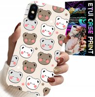 ETUI DO IPHONE XS MAX - MIŚ MISIE WZORY DLA NAJMŁODSZYCH + SZKŁO
