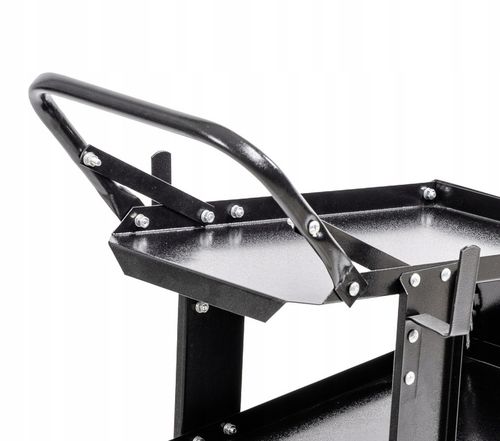 Wózek spawalniczy DEDRA do spawarki Półka na butle Stabilny Mobilny 4 półki na Arena.pl