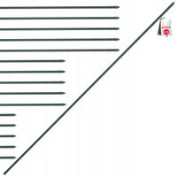 TYCZKA PODPÓRKA ROŚLIN STAL POWLEKANA 180cm 15szt