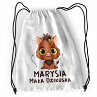 Plecak Sportowy Szkolny Dla Marysi Córki Dziecka Z Nadrukiem Ze Zdjęciem