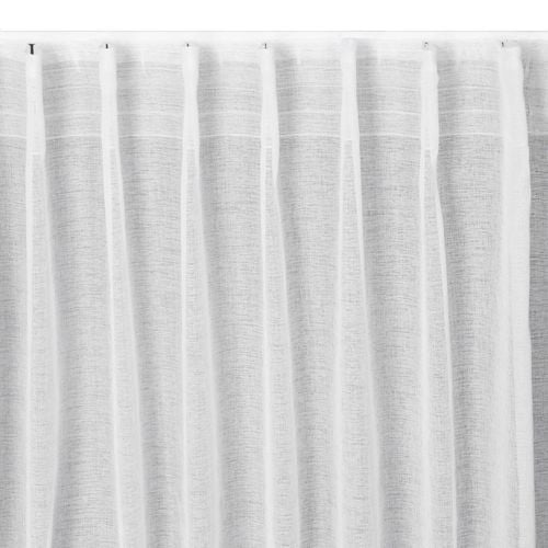 Firana z etaminy na taśmie flex LAYLA 140x300 biała na Arena.pl
