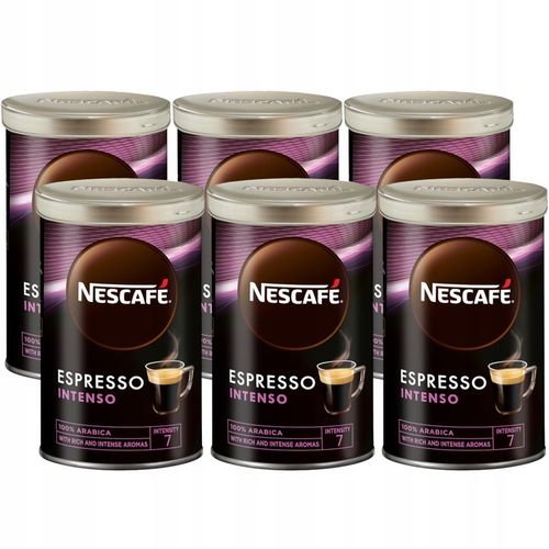 Kawa rozpuszczalna Nescafe Espresso Intenso 100% Arabika 6x 95g na Arena.pl
