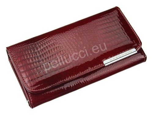 Portfel damski skórzany PELLUCCI GF110 Niebieski na Arena.pl