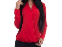 B272 DAMSKA KOSZULA BLUZKA WIZYTOWA (36-46) r. 38