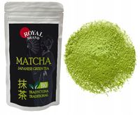 Royal Matcha Japońska Bio Zielona Herbata 100g Herbata w Proszku Tradycyjna