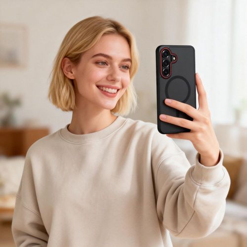 tech-protect magcam magsafe galaxy s26+ plus matte black/red na Arena.pl