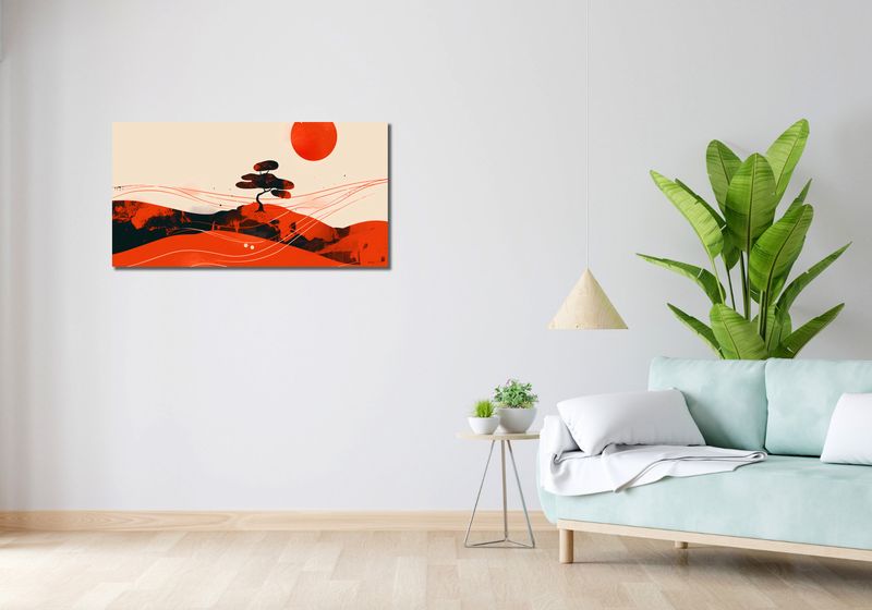 Obraz 100x50cm Czerwone Pustynne Pejzaże zdjęcie 2