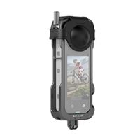 metalowa obudowa ochronna z osłoną obiektywu puluz do insta 360 x4